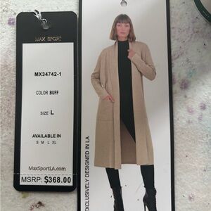 Max Sport Women's Buff Cardigan